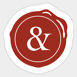 Wax seal Sticker